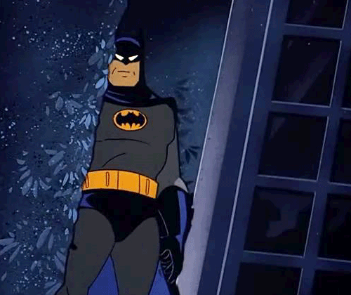 Gif Batman fazendo sinal de positivo.