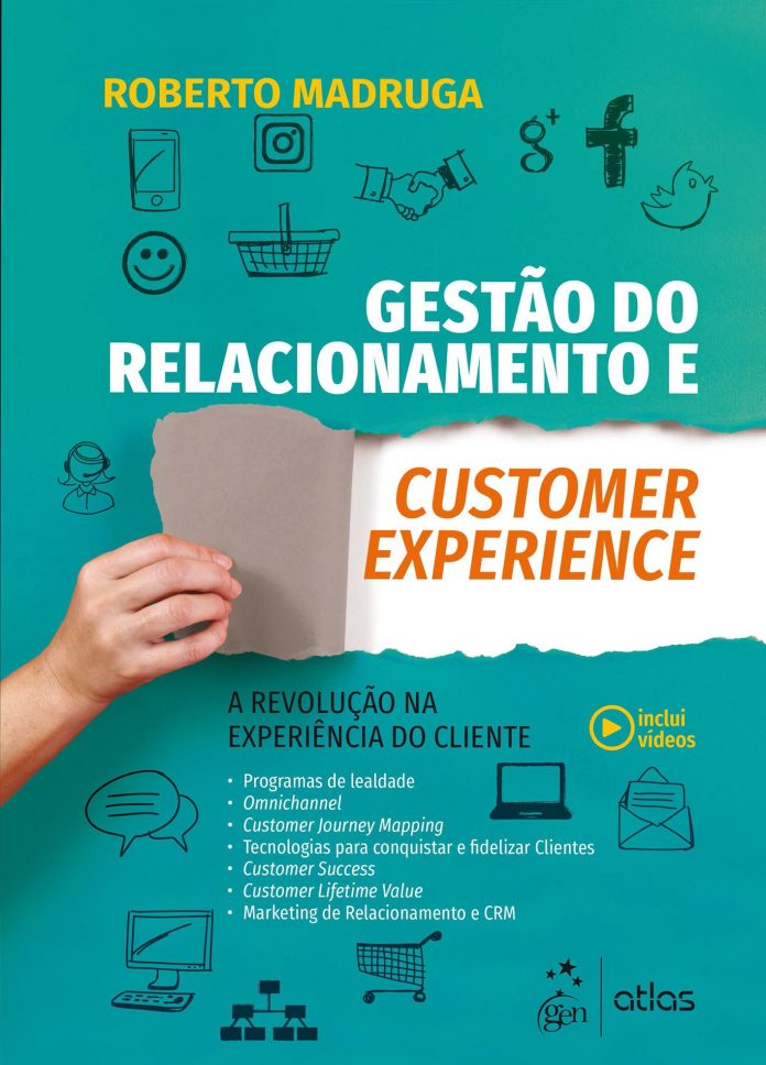 Livro Gestão do relacionamento e customer experience. Livros sobre atendimento ao cliente.