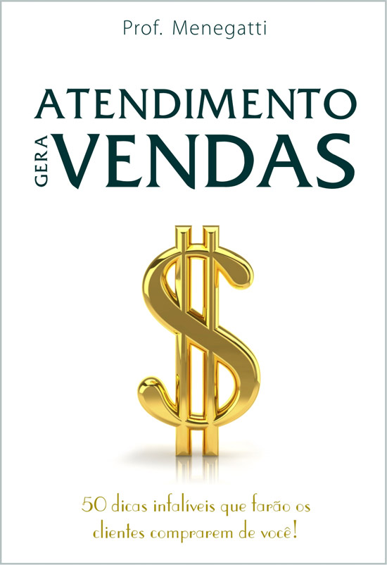 Livro atendimento gera vendas.