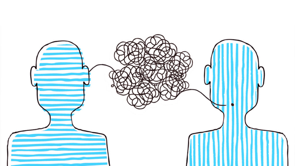 Ilustração comunicação. Milldesk.