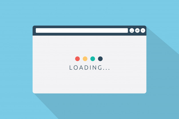 Ilustração de página com a palavra loading. Aumentar a satisfação dos clientes em tempos de crise