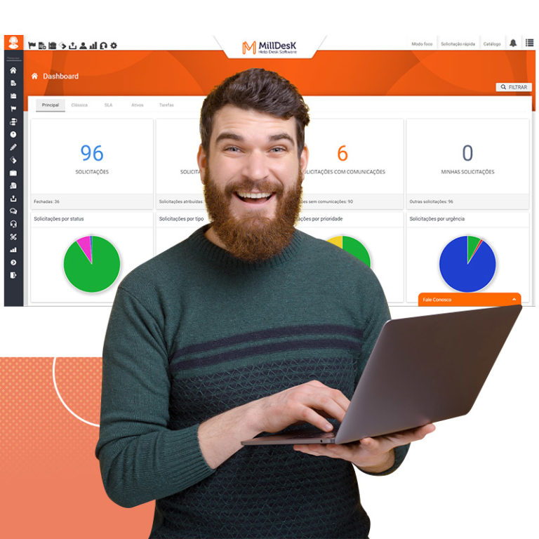 Planilha de Controle de Chamados para Help Desk | MILLDESK